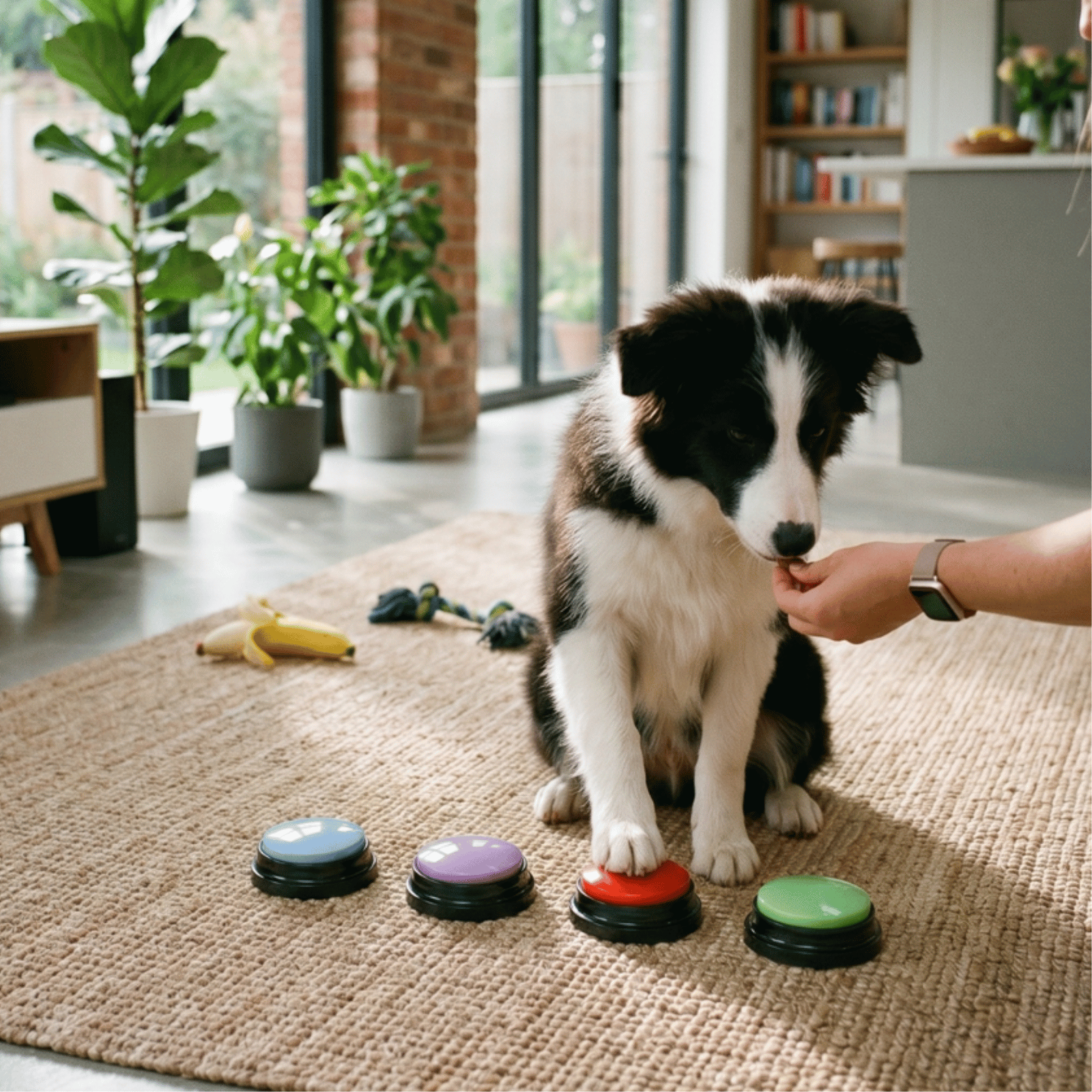 Pet Communication Button with Recordable Voice Function