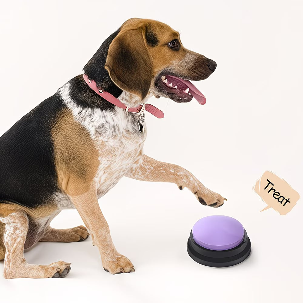 Pet Communication Button with Recordable Voice Function