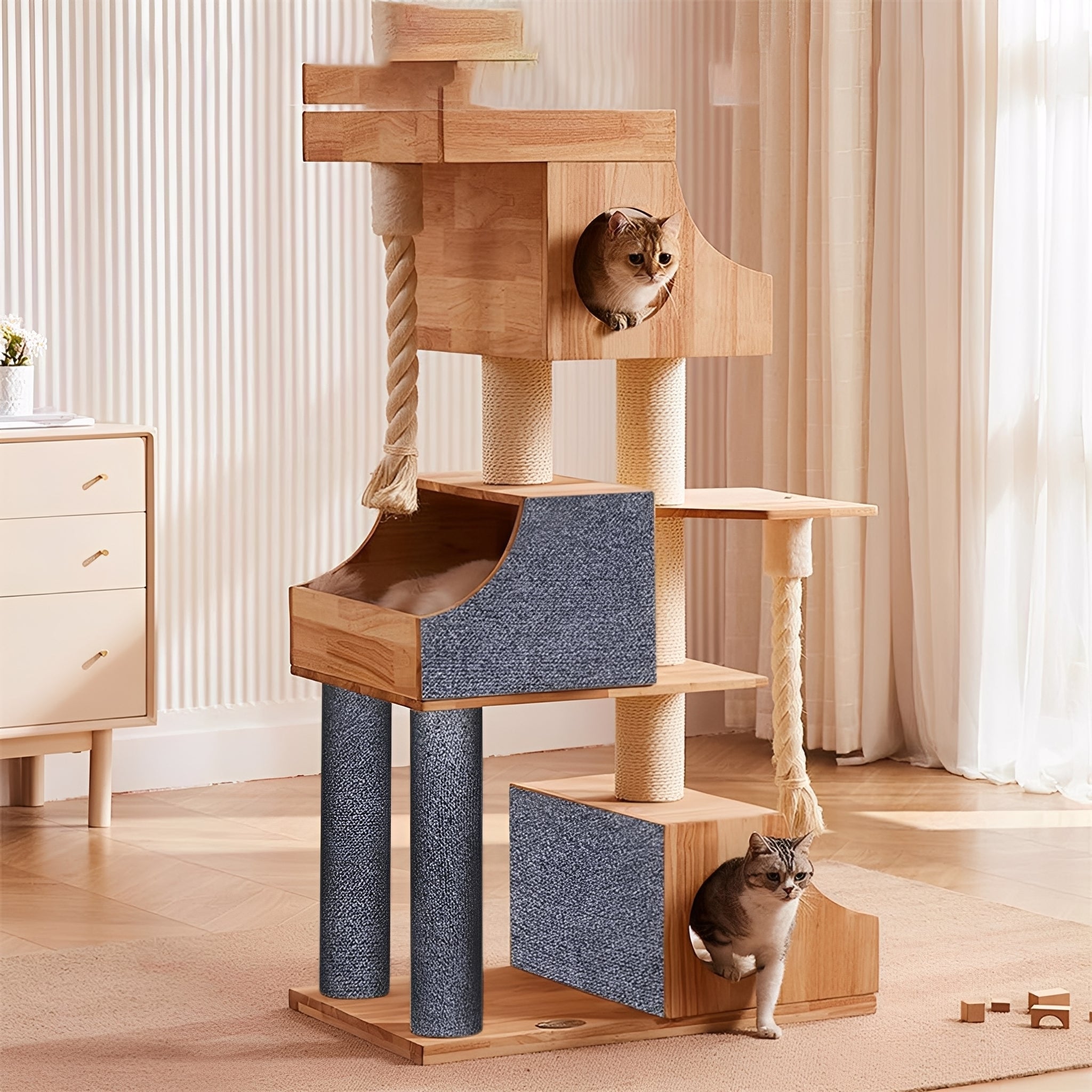 Trimmable Self-Adhesive Cat Scratching Mat